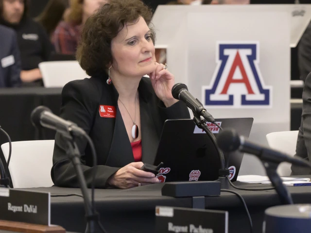 Provost Prelock presenting at ABOR meeting