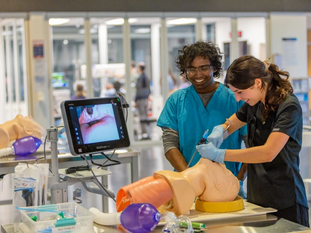 Students in Medical Lab