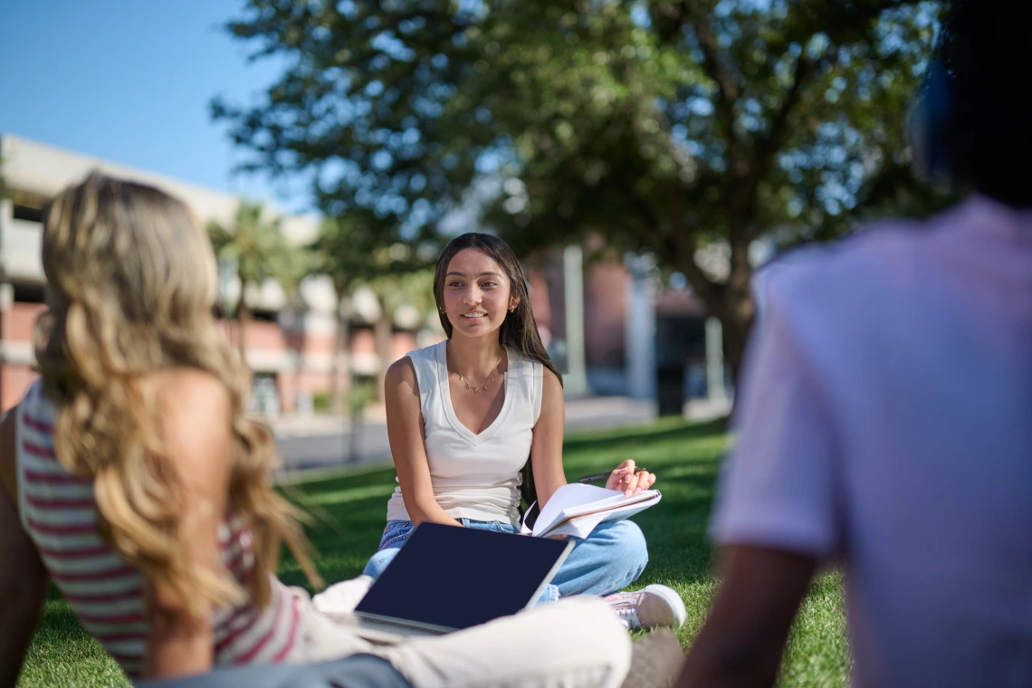 Students Studying
