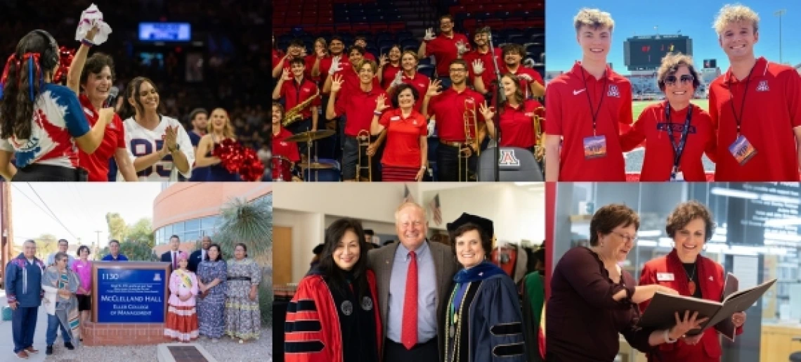 Provost Prelock in various campus engagements